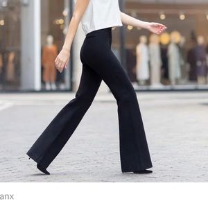 SPANX black flare pants S